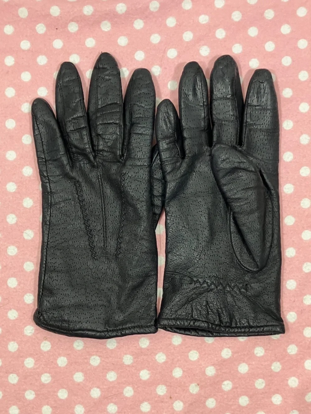 Vintage Fownes Leather gloves 7 1/2